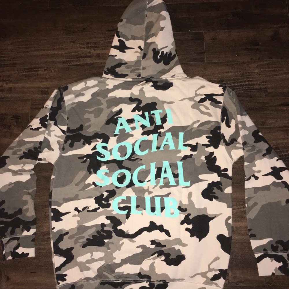 ASSC Anti Social Social Club camo hoodie - Picture 3 of 8